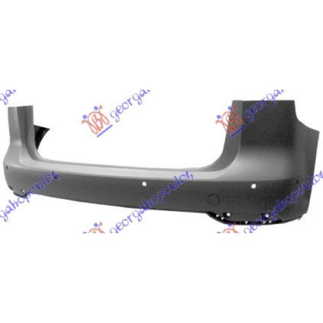 REAR BUMPER PRIMED W/PDS (W & W/O PDC) - VW VW TOURAN 10-15 pentru VW, VW TOURAN 10-15
