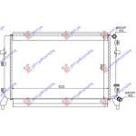 RADIATOR ADITIONAL 1.4 TSi BNZ. (625x400) - VW TOURAN 10-15 pentru VW, VW TOURAN 10-15