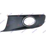  GRILA  BARA  FATA  CU  CROM  (CU  ORIF.  PROIECTOR  CEATA)  STG.  pentru VW, VW TOURAN 10-15