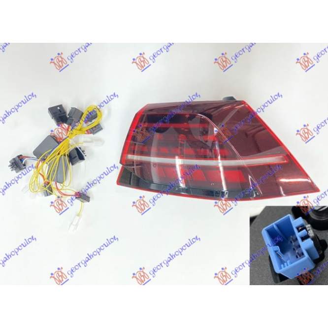  STOP  EXT.  LED  DYNAMIC  DR.  pentru VW, VW GOLF VII 16-19
