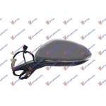  OGLINDA  ELECTR.  INCALZITA  PLIABILA  GRUNDUITA  (CU    BLIS)  (8+2  PIN)  STG.  pentru VW, VW GOLF VII 16-19