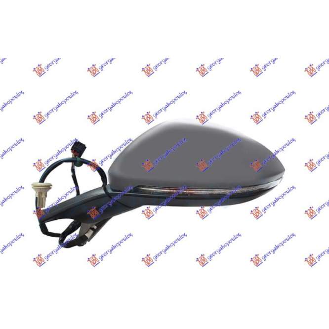  OGLINDA  ELECTR.  INCALZITA  PLIABILA  GRUNDUITA  (CU    BLIS)  (8+2  PIN)  STG.  pentru VW, VW GOLF VII 16-19